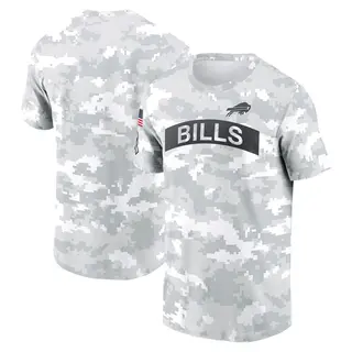 Buffalo Bills Men's 2024 Salute To Service Performance T-Shirt - Arctic Camo