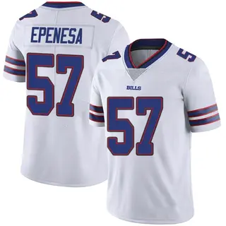 Buffalo Bills Men's AJ Epenesa Limited Color Rush Vapor Untouchable Jersey - White