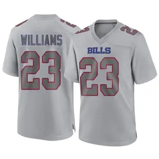 Buffalo Bills Men's Aaron Williams Game Atmosphere Fashion Jersey - Gray