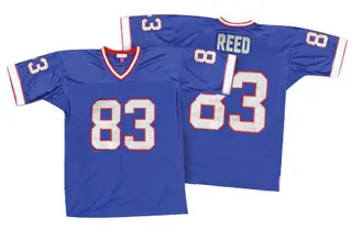 Buffalo Bills Men's Andre Reed Authentic 35th Anniversary Patch Throwback Jersey - Royal Blue