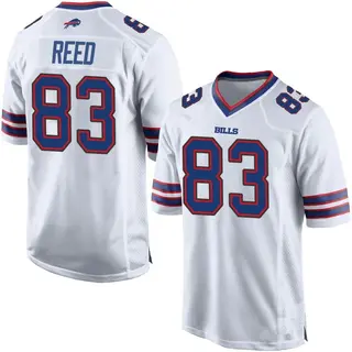 Buffalo Bills Men's Andre Reed Game Jersey - White