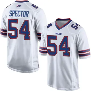 Buffalo Bills Men's Baylon Spector Game Jersey - White