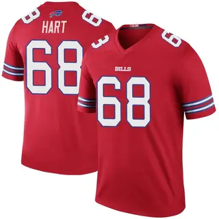 Buffalo Bills Men's Bobby Hart Legend Color Rush Jersey - Red