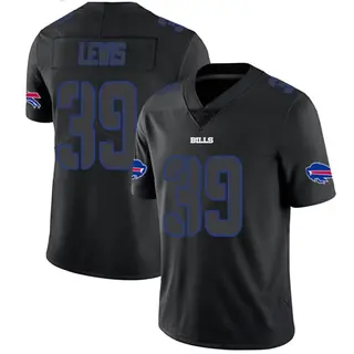 Buffalo Bills Men's Cam Lewis Limited Jersey - Black Impact