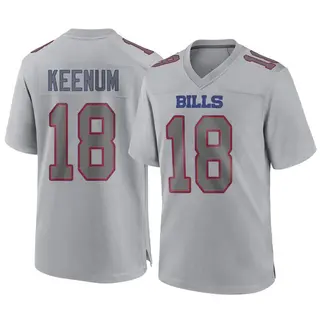 Buffalo Bills Men's Case Keenum Game Atmosphere Fashion Jersey - Gray