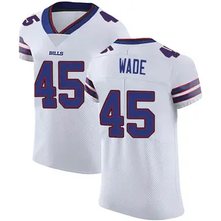 Buffalo Bills Men's Christian Wade Elite Vapor Untouchable Jersey - White