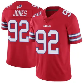 Buffalo Bills Men's DaQuan Jones Limited Color Rush Vapor Untouchable Jersey - Red