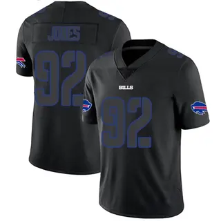 Buffalo Bills Men's DaQuan Jones Limited Jersey - Black Impact