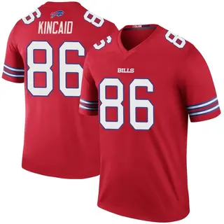 Buffalo Bills Men's Dalton Kincaid Legend Color Rush Jersey - Red