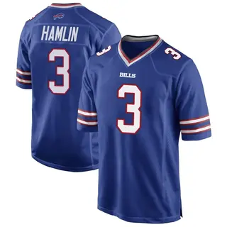 Buffalo Bills Men's Damar Hamlin Game Team Color Jersey - Royal Blue