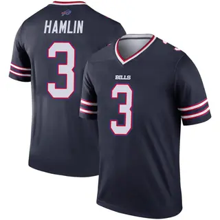 Buffalo Bills Men's Damar Hamlin Legend Inverted Jersey - Navy