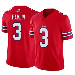Buffalo Bills Men's Damar Hamlin Limited Vapor F.U.S.E. Jersey - Red