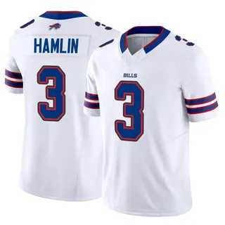 Buffalo Bills Men's Damar Hamlin Limited Vapor F.U.S.E. Jersey - White