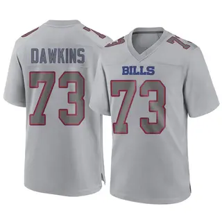 Buffalo Bills Men's Dion Dawkins Game Atmosphere Fashion Jersey - Gray