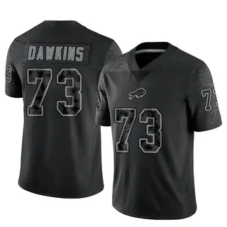 Buffalo Bills Men's Dion Dawkins Limited Reflective Jersey - Black