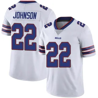 Buffalo Bills Men's Duke Johnson Limited Color Rush Vapor Untouchable Jersey - White