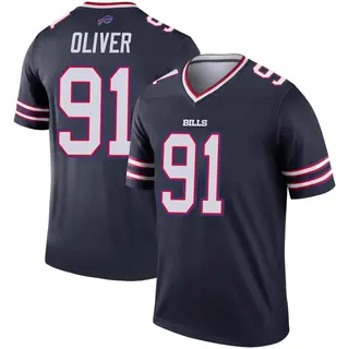 Buffalo Bills Men's Ed Oliver Legend Inverted Jersey - Navy