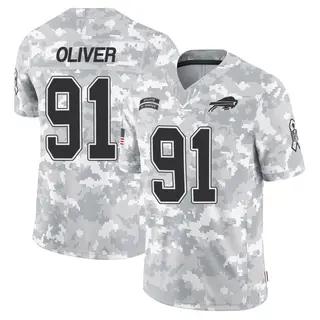 Buffalo Bills Men's Ed Oliver Limited 2024 Salute to Service Jersey - Arctic Camo