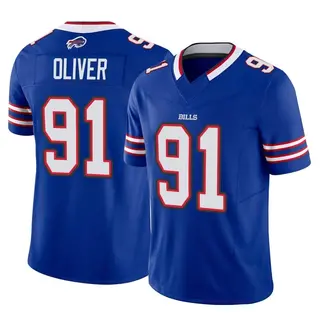 Buffalo Bills Men's Ed Oliver Limited Vapor F.U.S.E. Jersey - Royal