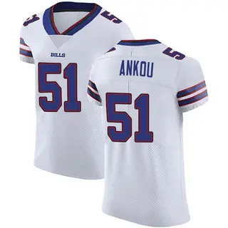 Buffalo Bills Men's Eli Ankou Elite Vapor Untouchable Jersey - White