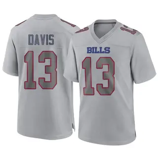 Buffalo Bills Men's Gabe Davis Game Atmosphere Fashion Jersey - Gray