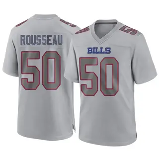 Buffalo Bills Men's Greg Rousseau Game Atmosphere Fashion Jersey - Gray