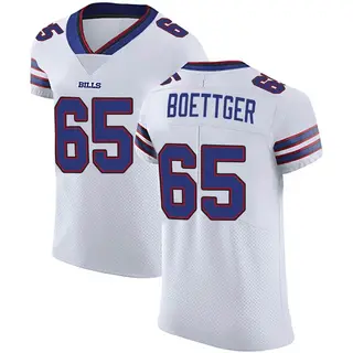 Buffalo Bills Men's Ike Boettger Elite Vapor Untouchable Jersey - White