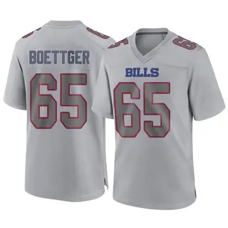 Buffalo Bills Men's Ike Boettger Game Atmosphere Fashion Jersey - Gray