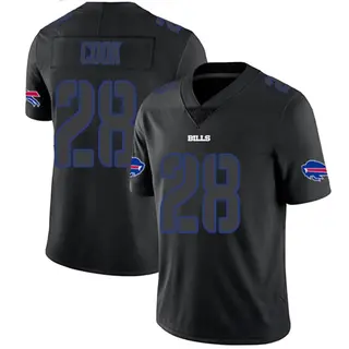 Buffalo Bills Men's James Cook Limited Jersey - Black Impact