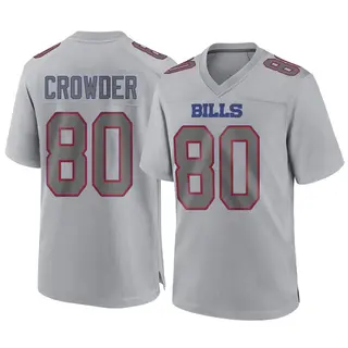 Buffalo Bills Men's Jamison Crowder Game Atmosphere Fashion Jersey - Gray