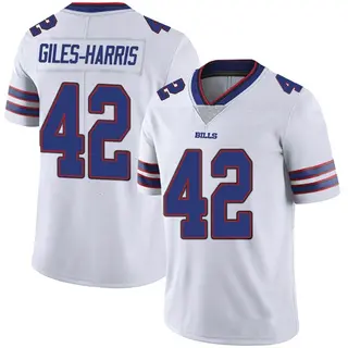 Buffalo Bills Men's Joe Giles-Harris Limited Color Rush Vapor Untouchable Jersey - White