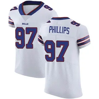 Buffalo Bills Men's Jordan Phillips Elite Vapor Untouchable Jersey - White