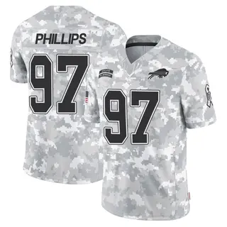 Buffalo Bills Men's Jordan Phillips Limited 2024 Salute to Service Jersey - Arctic Camo