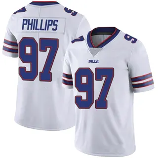 Buffalo Bills Men's Jordan Phillips Limited Color Rush Vapor Untouchable Jersey - White