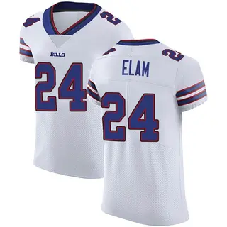 Buffalo Bills Men's Kaiir Elam Elite Vapor Untouchable Jersey - White