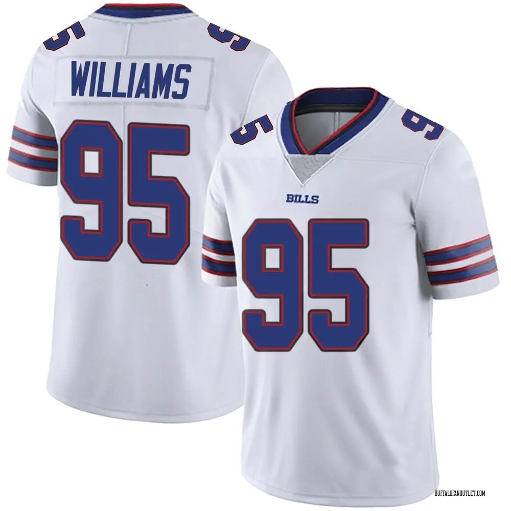 Buffalo Bills Men's Kyle Williams Limited Color Rush Vapor Untouchable Jersey - White