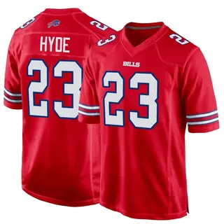 Buffalo Bills Men's Micah Hyde Game Alternate Jersey - Red