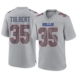 Buffalo Bills Men's Mike Tolbert Game Atmosphere Fashion Jersey - Gray