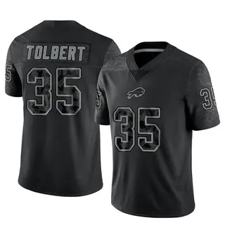 Buffalo Bills Men's Mike Tolbert Limited Reflective Jersey - Black