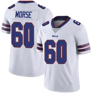 Buffalo Bills Men's Mitch Morse Limited Color Rush Vapor Untouchable Jersey - White