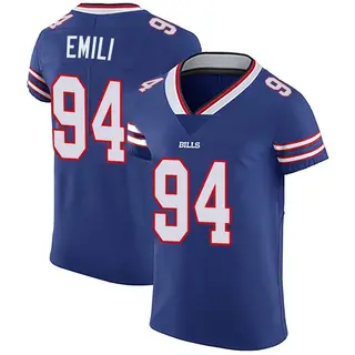 Buffalo Bills Men's Prince Emili Elite Team Color Vapor Untouchable Jersey - Royal Blue
