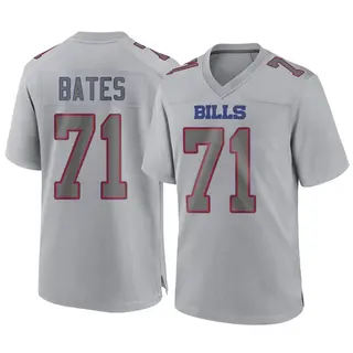 Buffalo Bills Men's Ryan Bates Game Atmosphere Fashion Jersey - Gray