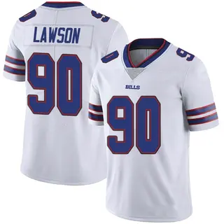 Buffalo Bills Men's Shaq Lawson Limited Color Rush Vapor Untouchable Jersey - White