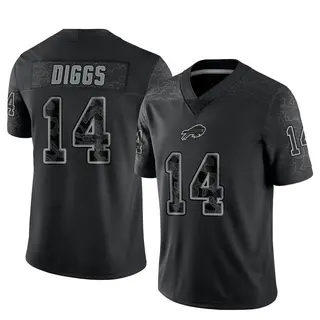 Buffalo Bills Men's Stefon Diggs Limited Reflective Jersey - Black