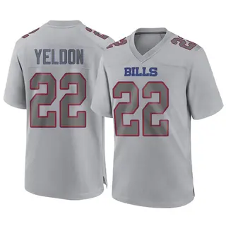 Buffalo Bills Men's T.J. Yeldon Game Atmosphere Fashion Jersey - Gray