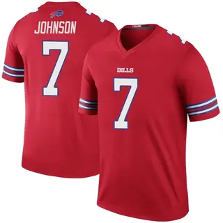 Buffalo Bills Men's Taron Johnson Legend Color Rush Jersey - Red