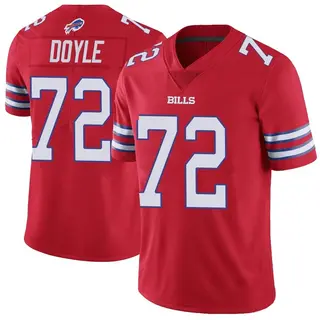 Buffalo Bills Men's Tommy Doyle Limited Color Rush Vapor Untouchable Jersey - Red