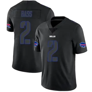 Buffalo Bills Men's Tyler Bass Limited Jersey - Black Impact