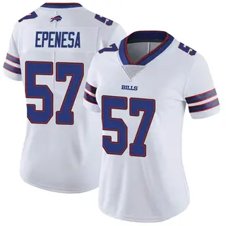 Buffalo Bills Women's AJ Epenesa Limited Color Rush Vapor Untouchable Jersey - White