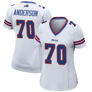 Buffalo Bills Women's Alec Anderson Game Jersey - White